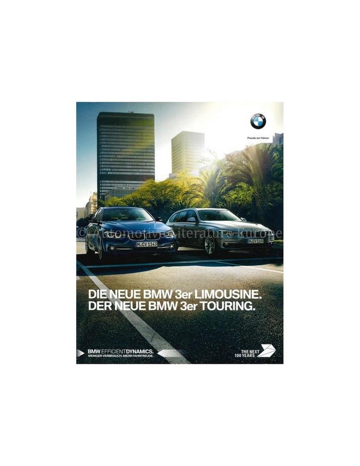 2017 BMW 3 SERIE BROCHURE DUITS, Boeken, Auto's | Folders en Tijdschriften