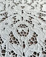 Nappe (13) - 260 cm - 168 cm - Nappe Richelieu, Antiquités & Art