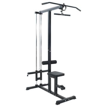 vidaXL Lat Pulldown Machine met Verstelbare Zitting - 80 kg beschikbaar voor biedingen