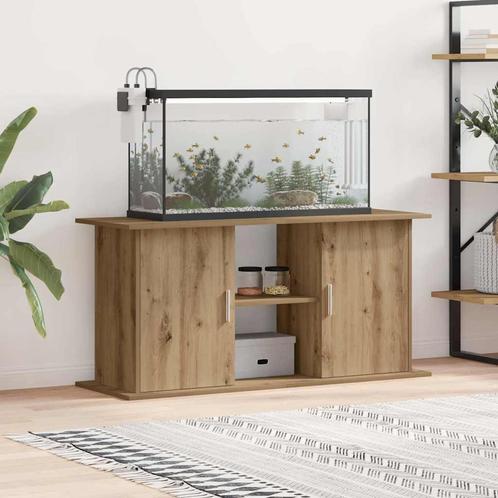 vidaXL Aquariumstandaard 121x41x58 cm bewerkt hout, Dieren en Toebehoren, Vissen | Aquaria en Toebehoren, Nieuw, Verzenden