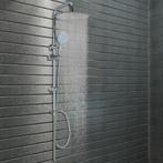 vidaXL Douchekoppenset dubbel met handdouche roestvrij staal, Doe-het-zelf en Bouw, Sanitair, Verzenden, Nieuw