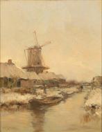 Willem George Frederik Janssen (1871-1949) - Molen in, Antiek en Kunst