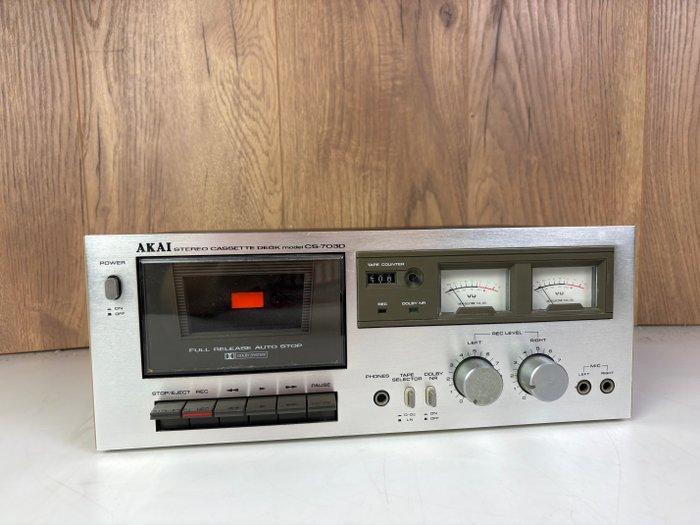 Akai - CS-703D Cassetterecorder-speler, Audio, Tv en Foto, Radio's