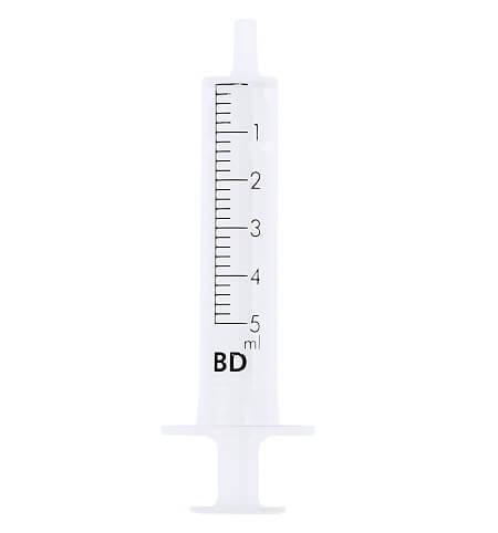 Spuit Discardit 5ml       20 stuks, Sport en Fitness, Gezondheidsproducten en Wellness, Nieuw, Verzenden