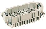 Harting Han D 40-Pin Mannelijke Crimp Invoegconnector -, Verzenden