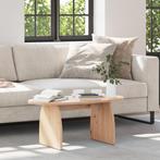 vidaXL Salontafel Natuurlijk 80 x 40 x 35 cm Massief, Verzenden, Nieuw