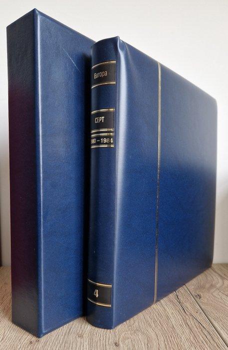 CEPT 1980/1984 - Dubbele plastic bladen voor complete, Postzegels en Munten, Postzegels | Amerika