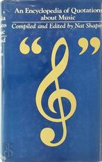 An Encyclopedia of Quotations about Music, Verzenden