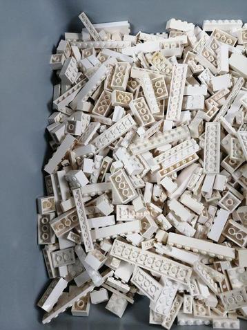 Lego - geen serie - 01 Partij van 1000 witte bouwstenen - beschikbaar voor biedingen