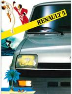 1983 RENAULT 5 BROCHURE NEDERLANDS, Nieuw