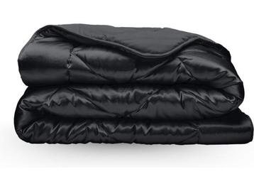 Veiling - Beautybed Black 240x200 - Satijnen dekbed zonder o beschikbaar voor biedingen