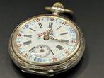 Flowered French Silver Pocket Watch - 1850-1900, Bijoux, Sacs & Beauté, Montres | Hommes