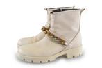 Omoda Enkellaarzen in maat 33 Beige | 5% extra korting, Kinderen en Baby's, Kinderkleding | Schoenen en Sokken, Verzenden, Jongen of Meisje