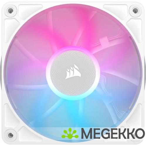 Corsair iCUE LINK RX120 RGB 120mm PWM Fan Expansion White, Computers en Software, Computerkoelers, Nieuw, Verzenden