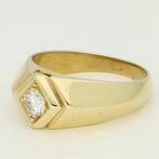 Bague - 14 carats Or jaune Diamant (Naturelle) - Solitaire, Nieuw