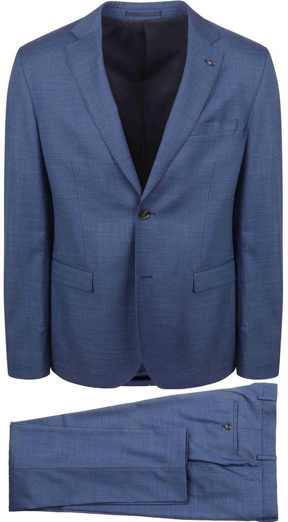 Suitable Toulon Kostuum Wol Blauw maat 25 Heren, Kleding | Heren, Kostuums en vesten, Blauw, Nieuw, Verzenden