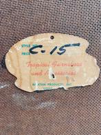 Crédence - Bois, Rotin, Textile, Verre - Tiki style Vintage, Antiek en Kunst