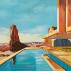 Alexy Berthelot - Grand Canyon view, Antiquités & Art, Art | Peinture | Moderne