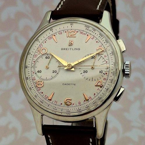 Breitling - Cadette - Cal. Vênus 188 - Jumbo - Zonder, Handtassen en Accessoires, Horloges | Heren