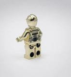 Lego Minifiguur - Star Wars - LEGO - Star Wars - Chrome Gold, Kinderen en Baby's, Nieuw