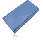 Saint Laurent - Light Blue Leather Long Continental Wallet