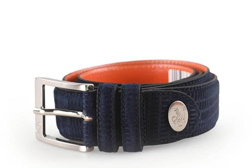 Maximetanghe Riem Blauw | 5% extra korting, Kleding | Heren, Riemen en Ceintuurs, Overige kleuren, Zo goed als nieuw, Verzenden