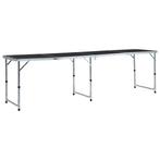 Campingtafel Aluminium 240cm | OP=OP | Inklapbaar -40%, Verzenden, Nieuw, Campingtafel