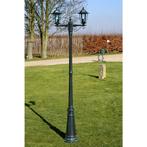 vidaXL Tuinlantaarn Preston 2-arms 215 cm donkergroen, Tuin en Terras, Verzenden, Nieuw