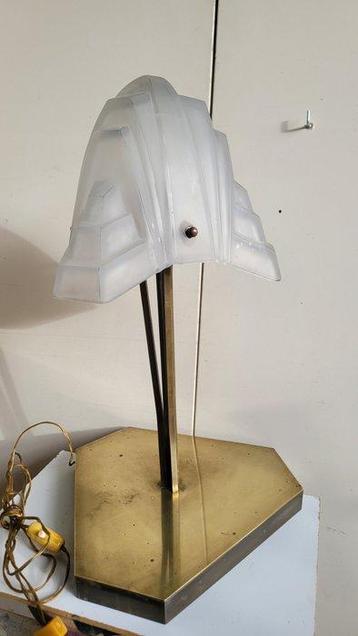 Degué - Lampe de table - Verre, Antiek en Kunst