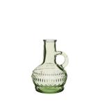 Gekleurd glazen flesje, vaasje, lille soft green / stuk, Hobby en Vrije tijd, Nieuw