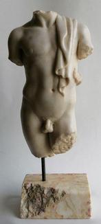 Studio Todini - sculptuur, Torso maschile - 47 cm - Marmer, Antiek en Kunst