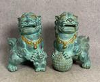 Set foo dogs - Brons - China - Eind 20e eeuw, Antiek en Kunst