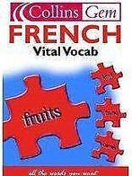 French Vital Vocab (Collins Gem), Verzenden