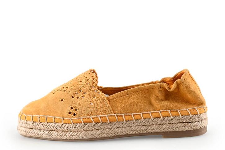 Tamaris Espadrilles in maat 38 Geel | 5% extra korting, Kleding | Dames, Schoenen, Geel, Zo goed als nieuw, Espadrilles, Verzenden