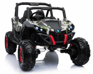 Kinderauto, BEACH BUGGY, Camouflage, 4wd, Mp4 TV, RC NIEUW! disponible aux enchères