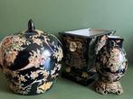 G&C Interiors - Vase (3) - Bronze, Porcelaine - Décorations