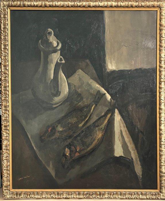 Toon Kelder (1894-1973) - Kan met vissen, Antiek en Kunst, Kunst | Schilderijen | Klassiek