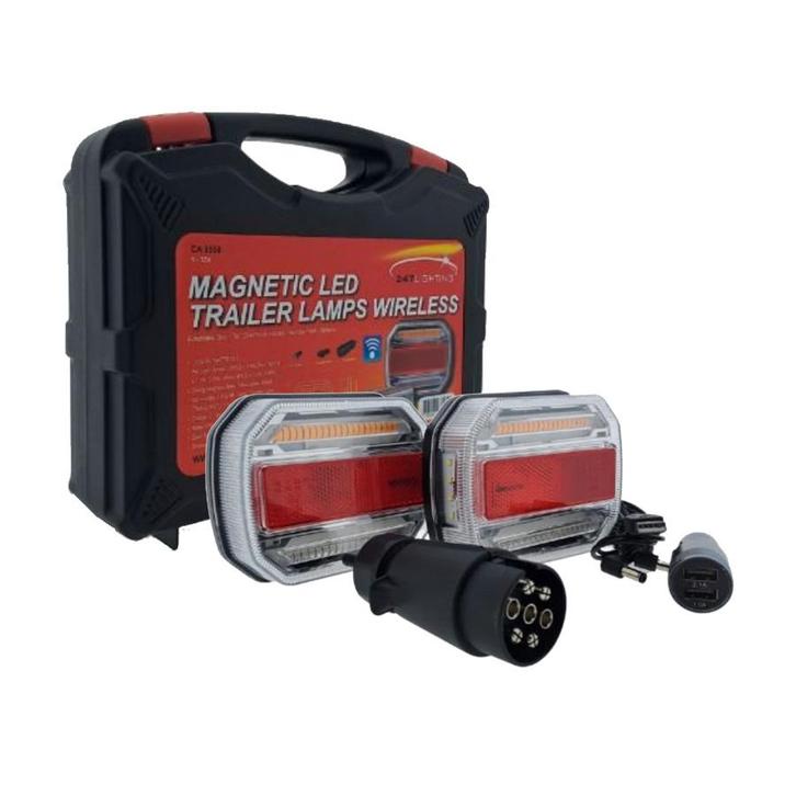 LED Achterlichten Set Draadloos 12/24V, Auto-onderdelen, Verlichting, Nieuw, Ophalen of Verzenden