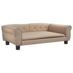 Superdeal! Hondenbed in cappuccino voor uw kleinste vrien..., Verzenden, Nieuw, Leer