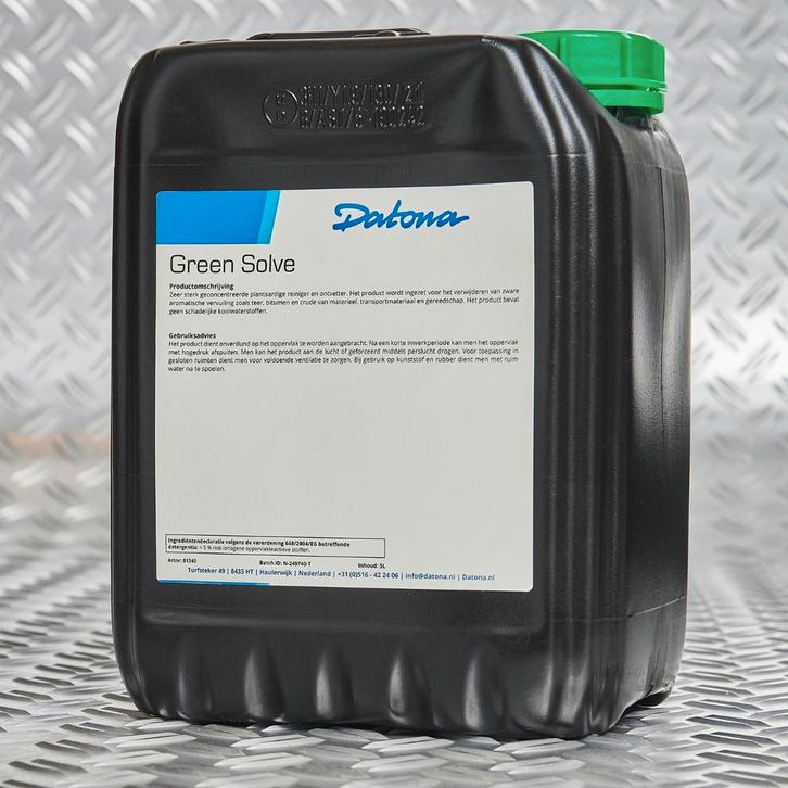 Datona Green Solve biologisch ontvettingsmiddel 5 liter -, Doe-het-zelf en Bouw, Reinigingsmachines, Ophalen of Verzenden