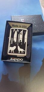 Zippo - Original Zippo Rarität Mond Heulende Wölfe -, Verzamelen, Nieuw