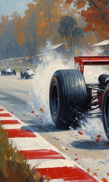 LuisonArt - Scarica di Adrenalina Rossa - XXL, Antiquités & Art