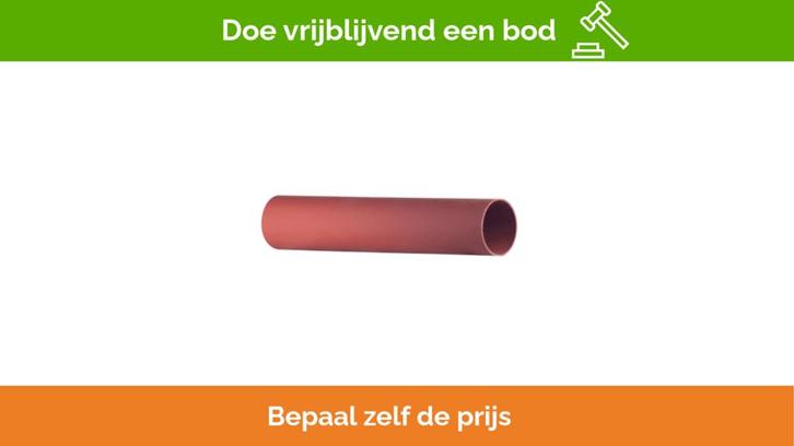 Bieden: Allpa stalen boegschroeftunnel D180 x, Watersport en Boten, Bootonderdelen, Ophalen of Verzenden