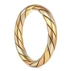 Ring - 18 karaat Geel goud, Roségoud, Witgoud, Handtassen en Accessoires, Ringen, Nieuw