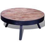 vidaXL Salontafel rond gerecycled teakhout, Maison & Meubles, Tables | Tables de salon, Verzenden