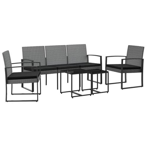 Tuinmeubelen Set Donkergrijs | 40% Korting | Tweede Kansje, Tuin en Terras, Tuinsets en Loungesets, Nieuw, Kunststof, Tuinset