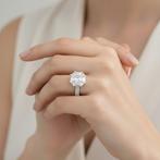 Bague - 18 carats Or blanc - 1.81ct. tw. Diamant (Naturelle), Nieuw