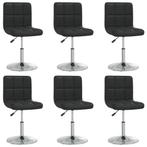 vidaXL Eetkamerstoelen 6 st kunstleer zwart, Huis en Inrichting, Stoelen, Verzenden, Nieuw
