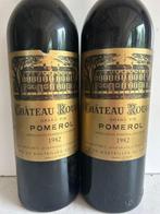 1982 Château Rouget - Pomerol - 2 Flessen (0.75 liter), Verzamelen, Nieuw