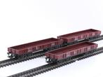 Schaal H0 Märklin 4473 3 lageboordwagonen van de DB #5583, Hobby & Loisirs créatifs, Trains miniatures | HO, Ophalen of Verzenden